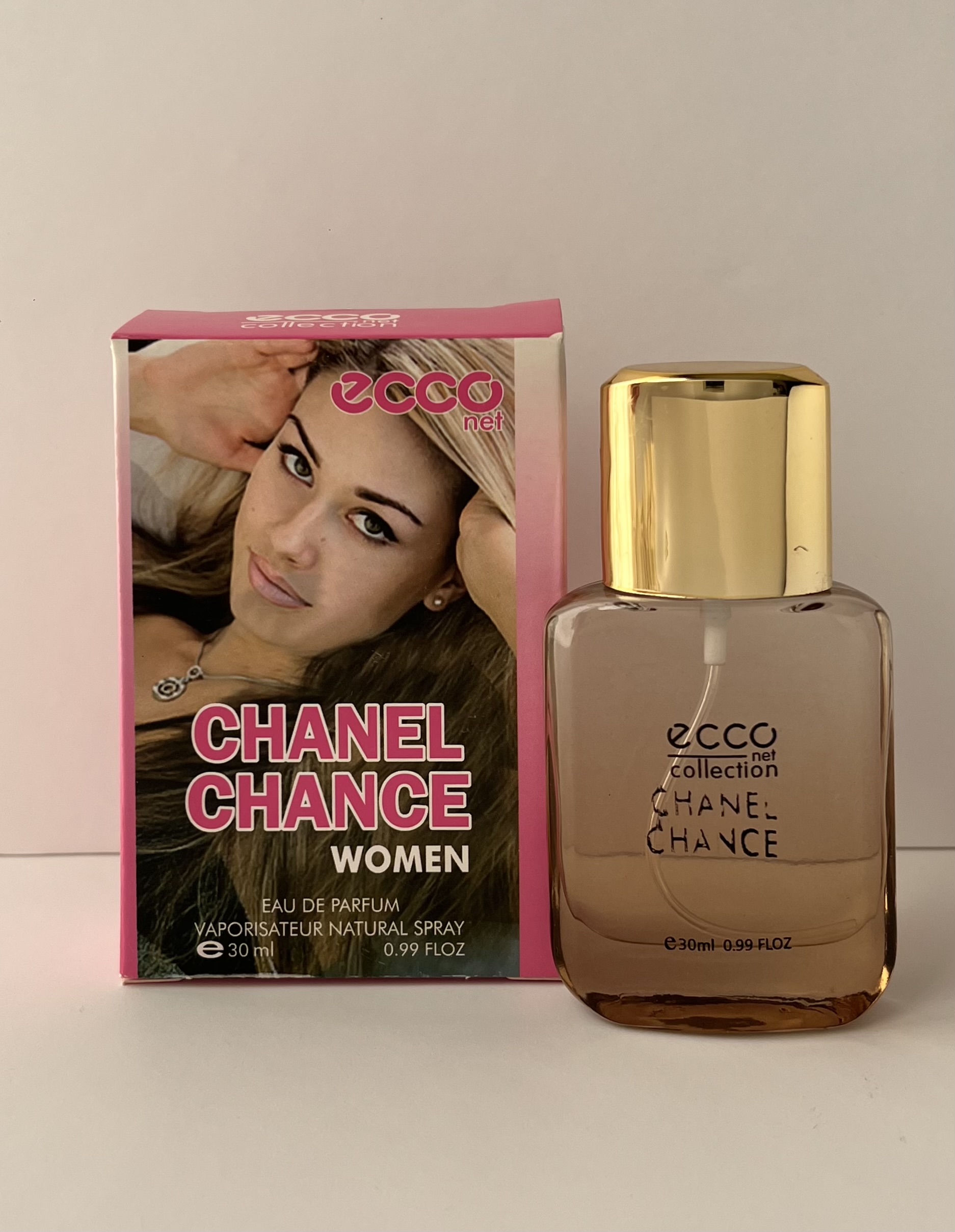 چنل چنس صورتی ۳۰ میل شیشه ای زنانه